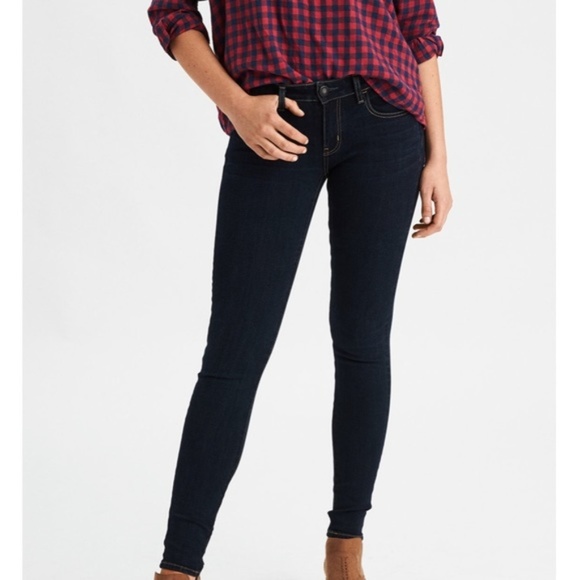 American Eagle Outfitters Denim - American Eagle Dark Wash Skinny Stretch Dark Jeans
